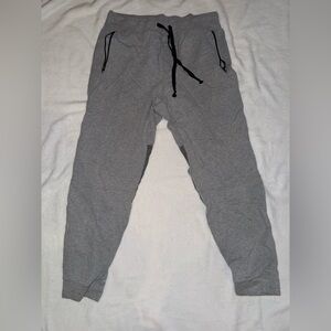 Limited Edition Men's Gray Lululemon jogger with reflection